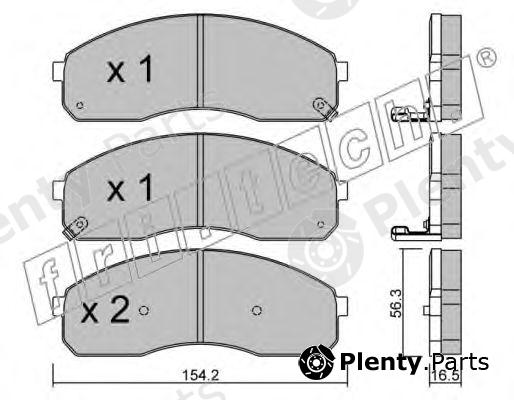  fri.tech. part 383.0 (3830) Brake Pad Set, disc brake
