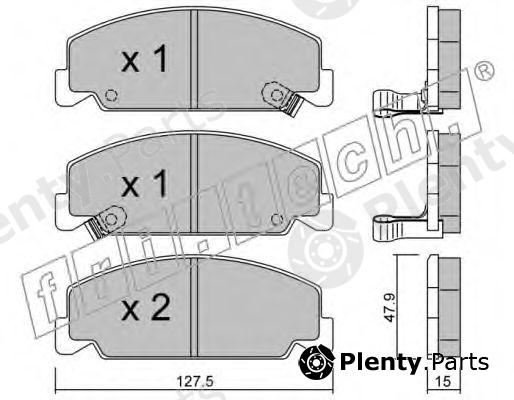  fri.tech. part 392.0 (3920) Brake Pad Set, disc brake