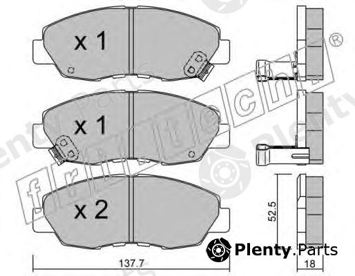  fri.tech. part 393.0 (3930) Brake Pad Set, disc brake