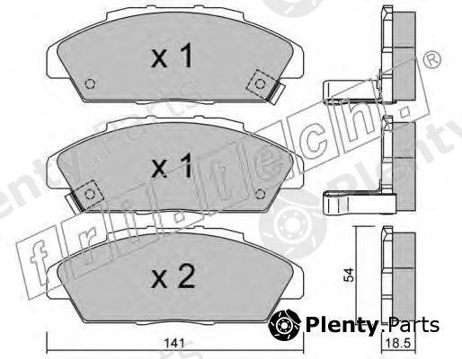  fri.tech. part 394.0 (3940) Brake Pad Set, disc brake