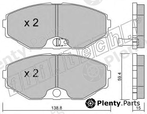  fri.tech. part 420.0 (4200) Brake Pad Set, disc brake