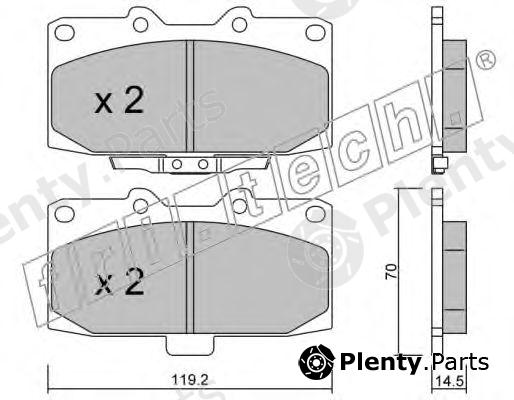  fri.tech. part 428.0 (4280) Brake Pad Set, disc brake