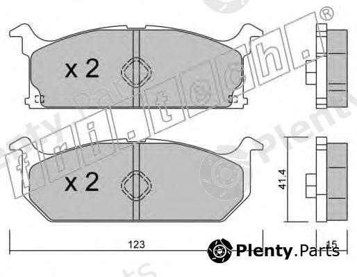  fri.tech. part 431.0 (4310) Brake Pad Set, disc brake