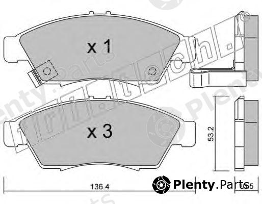  fri.tech. part 453.0 (4530) Brake Pad Set, disc brake