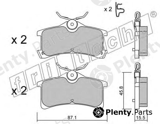  fri.tech. part 465.0 (4650) Brake Pad Set, disc brake