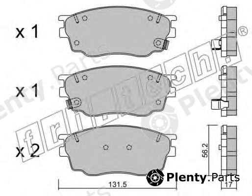  fri.tech. part 491.0 (4910) Brake Pad Set, disc brake