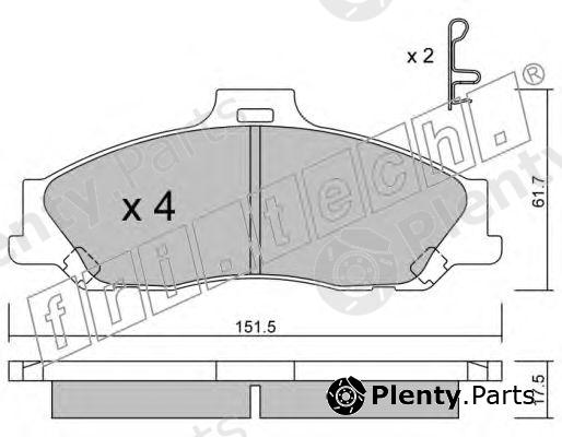  fri.tech. part 495.0 (4950) Brake Pad Set, disc brake