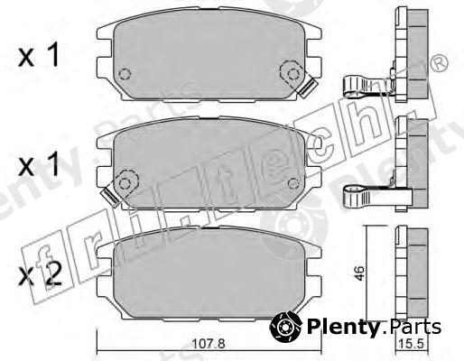  fri.tech. part 499.0 (4990) Brake Pad Set, disc brake