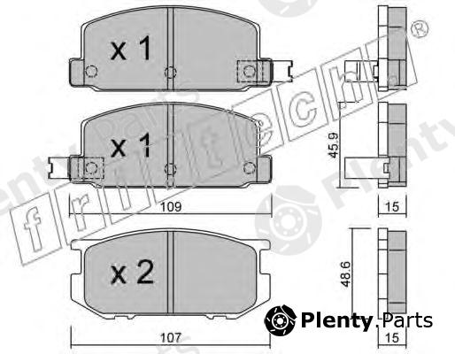  fri.tech. part 514.0 (5140) Brake Pad Set, disc brake