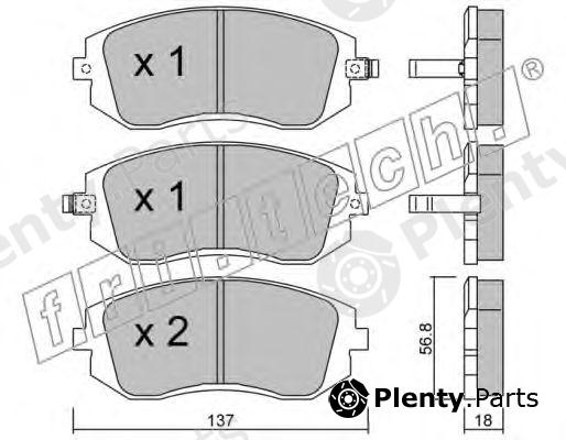  fri.tech. part 516.0 (5160) Brake Pad Set, disc brake