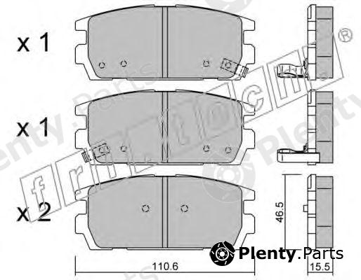  fri.tech. part 523.0 (5230) Brake Pad Set, disc brake