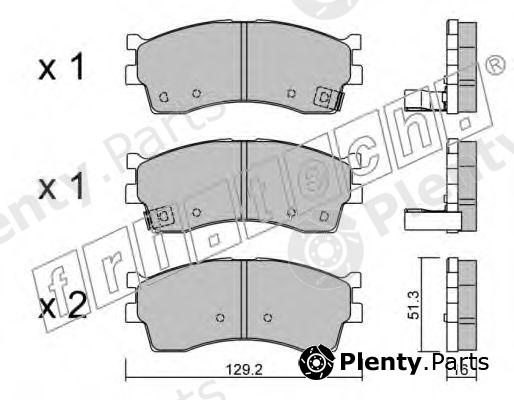  fri.tech. part 528.0 (5280) Brake Pad Set, disc brake