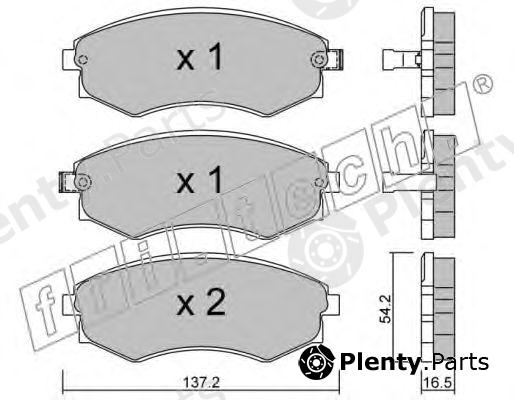  fri.tech. part 534.0 (5340) Brake Pad Set, disc brake