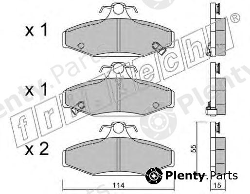  fri.tech. part 536.0 (5360) Brake Pad Set, disc brake
