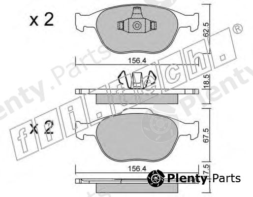  fri.tech. part 549.0 (5490) Brake Pad Set, disc brake