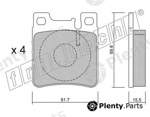  fri.tech. part 583.0 (5830) Brake Pad Set, disc brake