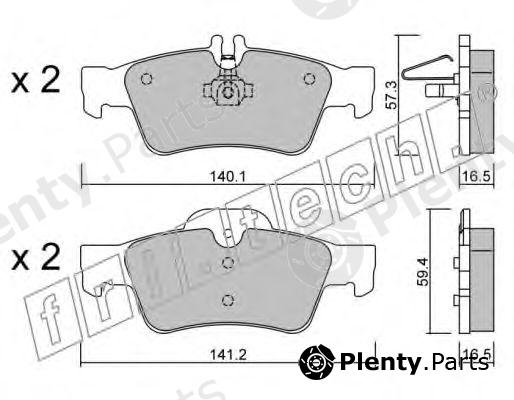  fri.tech. part 584.0 (5840) Brake Pad Set, disc brake