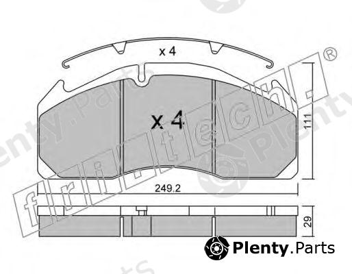  fri.tech. part 609.0 (6090) Brake Pad Set, disc brake