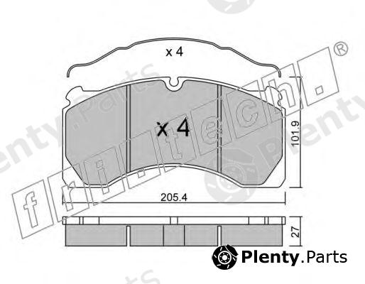  fri.tech. part 619.0 (6190) Brake Pad Set, disc brake