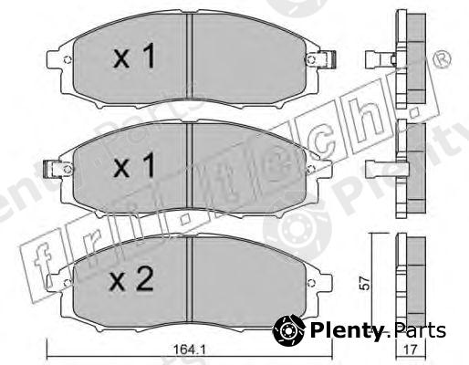  fri.tech. part 627.0 (6270) Brake Pad Set, disc brake