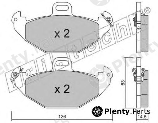  fri.tech. part 650.0 (6500) Brake Pad Set, disc brake
