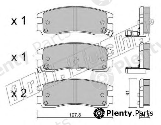  fri.tech. part 713.0 (7130) Brake Pad Set, disc brake