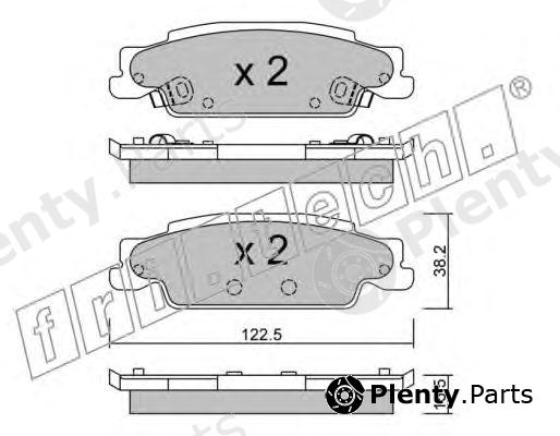  fri.tech. part 716.0 (7160) Brake Pad Set, disc brake