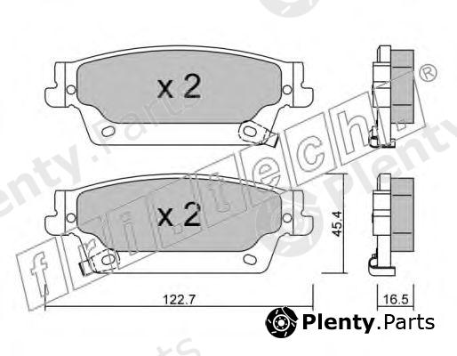 fri.tech. part 717.0 (7170) Brake Pad Set, disc brake