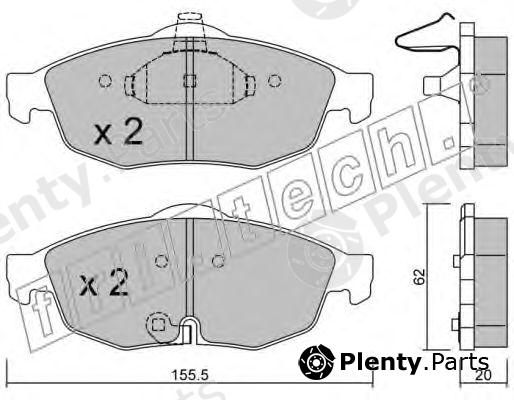  fri.tech. part 731.0 (7310) Brake Pad Set, disc brake