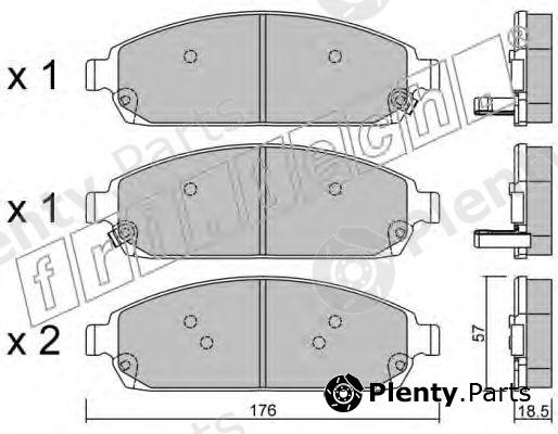  fri.tech. part 735.0 (7350) Brake Pad Set, disc brake