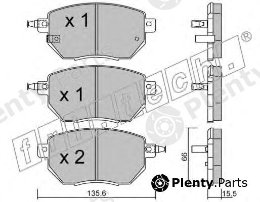  fri.tech. part 757.0 (7570) Brake Pad Set, disc brake