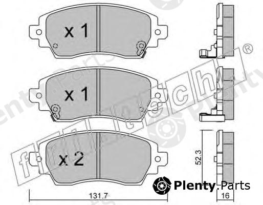  fri.tech. part 766.0 (7660) Brake Pad Set, disc brake