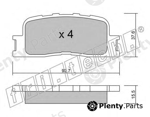  fri.tech. part 769.0 (7690) Brake Pad Set, disc brake