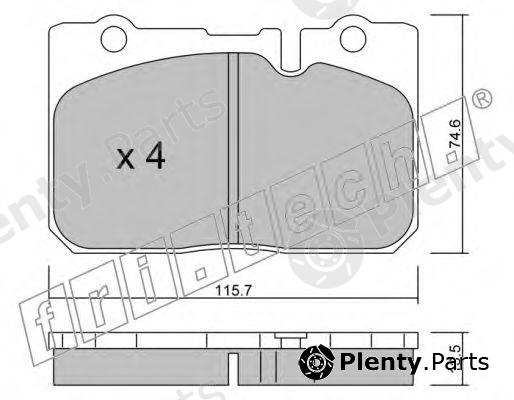  fri.tech. part 773.0 (7730) Brake Pad Set, disc brake