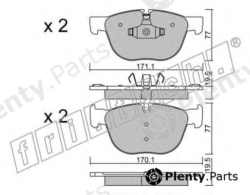  fri.tech. part 786.0 (7860) Brake Pad Set, disc brake