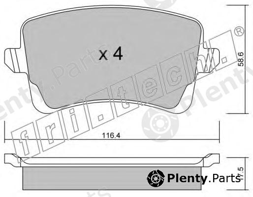  fri.tech. part 792.0 (7920) Brake Pad Set, disc brake