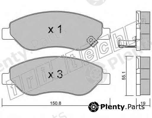  fri.tech. part 793.0 (7930) Brake Pad Set, disc brake