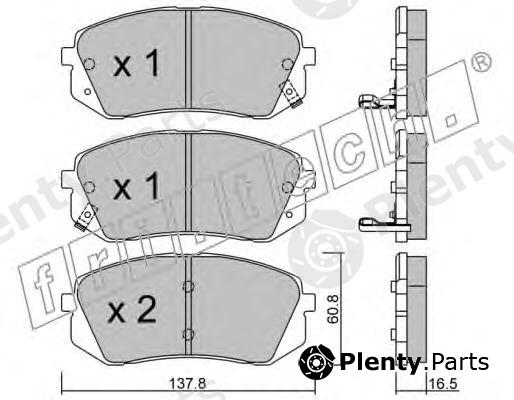  fri.tech. part 799.0 (7990) Brake Pad Set, disc brake
