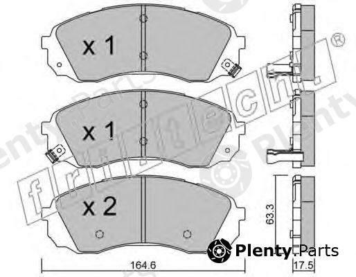  fri.tech. part 801.0 (8010) Brake Pad Set, disc brake