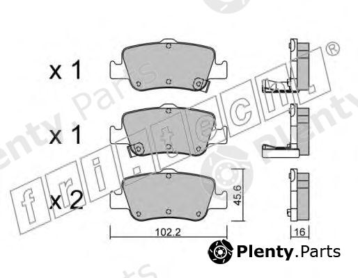  fri.tech. part 812.0 (8120) Brake Pad Set, disc brake