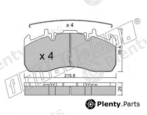  fri.tech. part 824.0 (8240) Brake Pad Set, disc brake