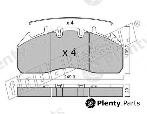  fri.tech. part 825.0 (8250) Brake Pad Set, disc brake