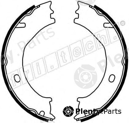  fri.tech. part 1045.001 (1045001) Brake Shoe Set, parking brake