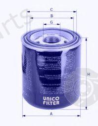 UNICO FILTER part AD13170/3x (AD131703X) Air Dryer Cartridge, compressed-air system