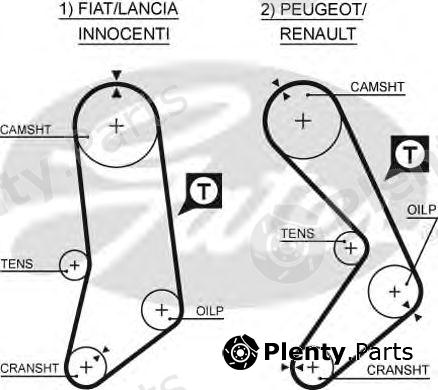  GATES part 5033 Timing Belt