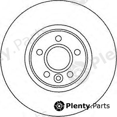  TEXTAR part 92162300 Brake Disc