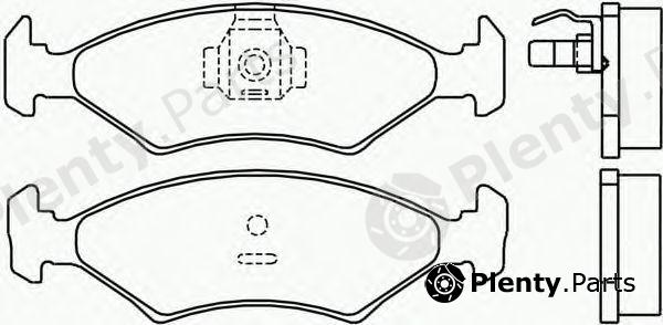  TEXTAR part 2075303 Brake Pad Set, disc brake