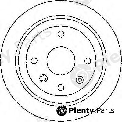  TEXTAR part 92163000 Brake Disc