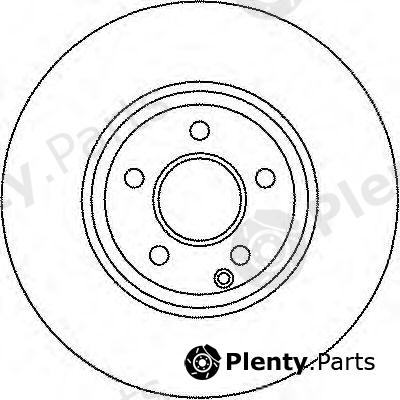  TEXTAR part 92163500 Brake Disc