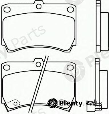  TEXTAR part 2165404 Brake Pad Set, disc brake